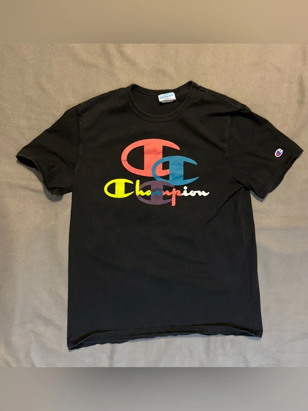 Champion Graphic T-Shirt Bundle 4 Piece Men’s Large Logo Tees - Picture 13 of 15